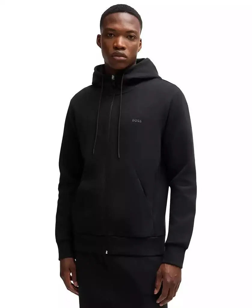 Hugo Boss | Men's Logo Print Zip-Up Hoodie