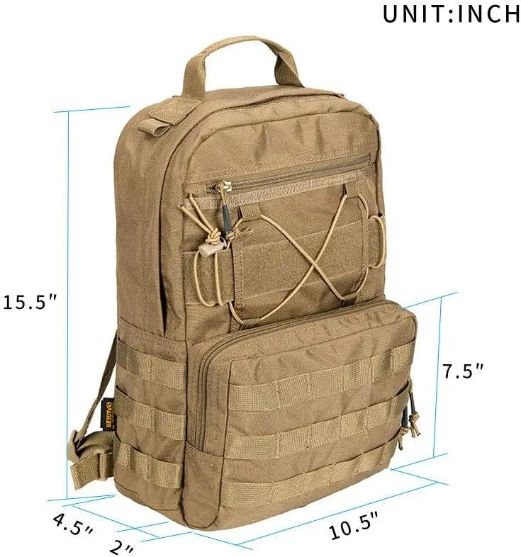Outdoor Hydration Backpack Bundle Packs Water Bladder Carrier for 3L Water Bladder