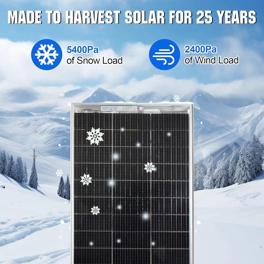 New Bifacial Solar Panel 2pcs120W 240w Monocrystalline Solar Module for 12V Batteries, Photovoltaic,Ideal for Motorhomes,