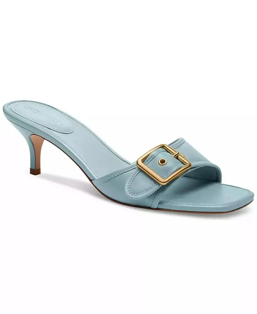 COACH | Women's Margot Kitten-Heel Slide Sandals
