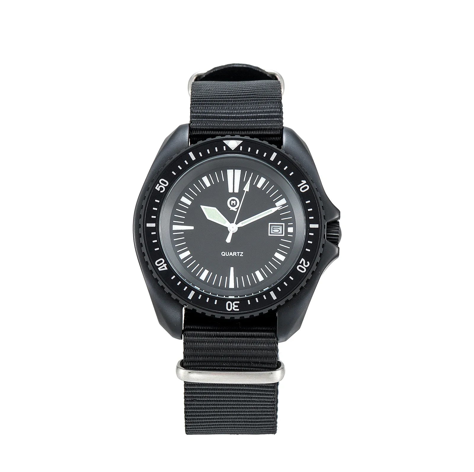 Qimei Classic UDT Men's Military Sport Watch Army Green Outdoor Diver SM8016C  Hardened Mineral Glass Japan Movement 300M