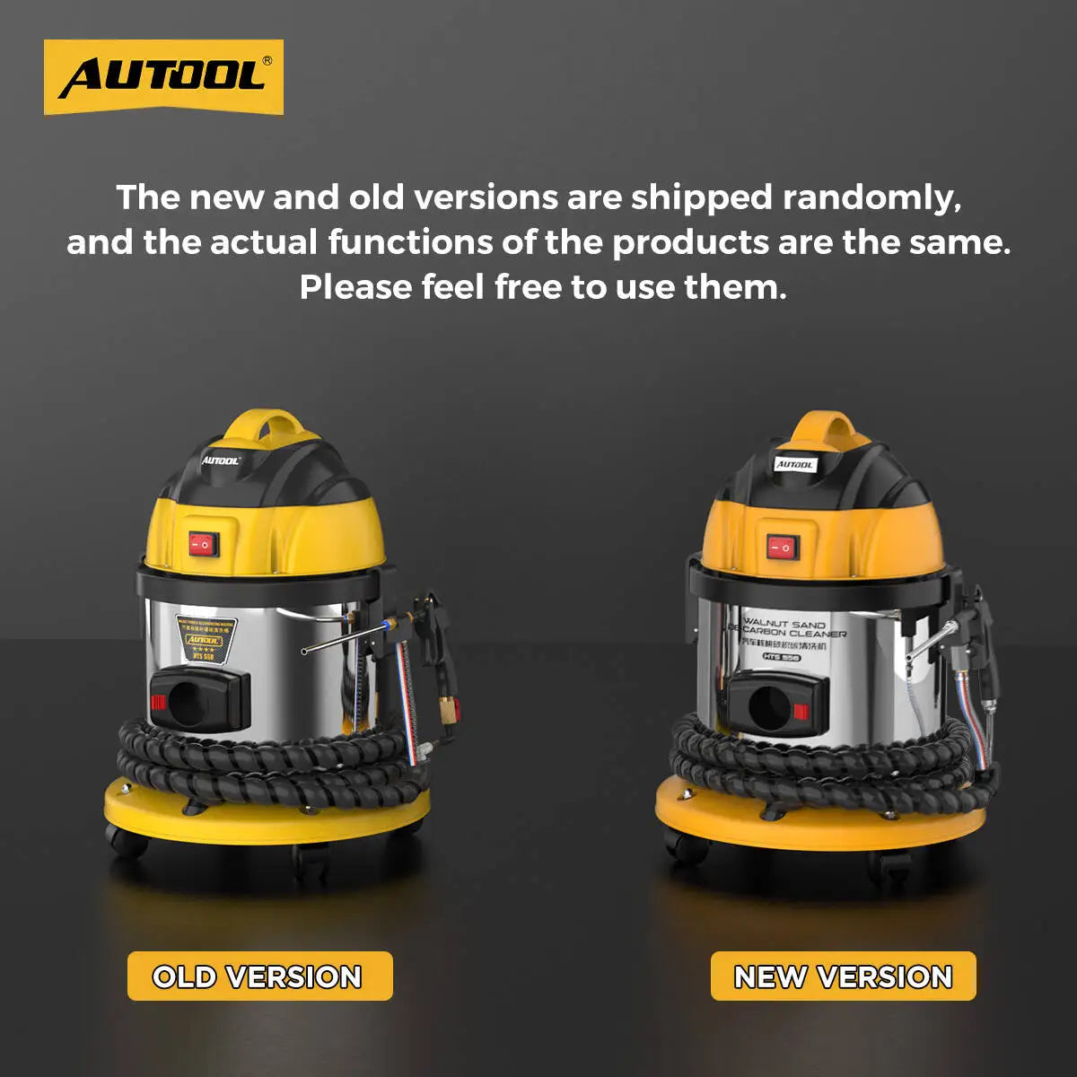 AUTOOL HTS558  Engine Carbon Deposition Cleaner Intake Pipe Valve Cleaning Machine Decarbonizing Automotive Decarbon Wash