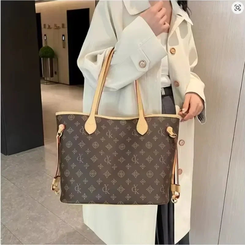 2025 Leather Tote Bag For Women Luxury Brand Crossbody Shoulder Handbag Elegant Classic Design BL3-1