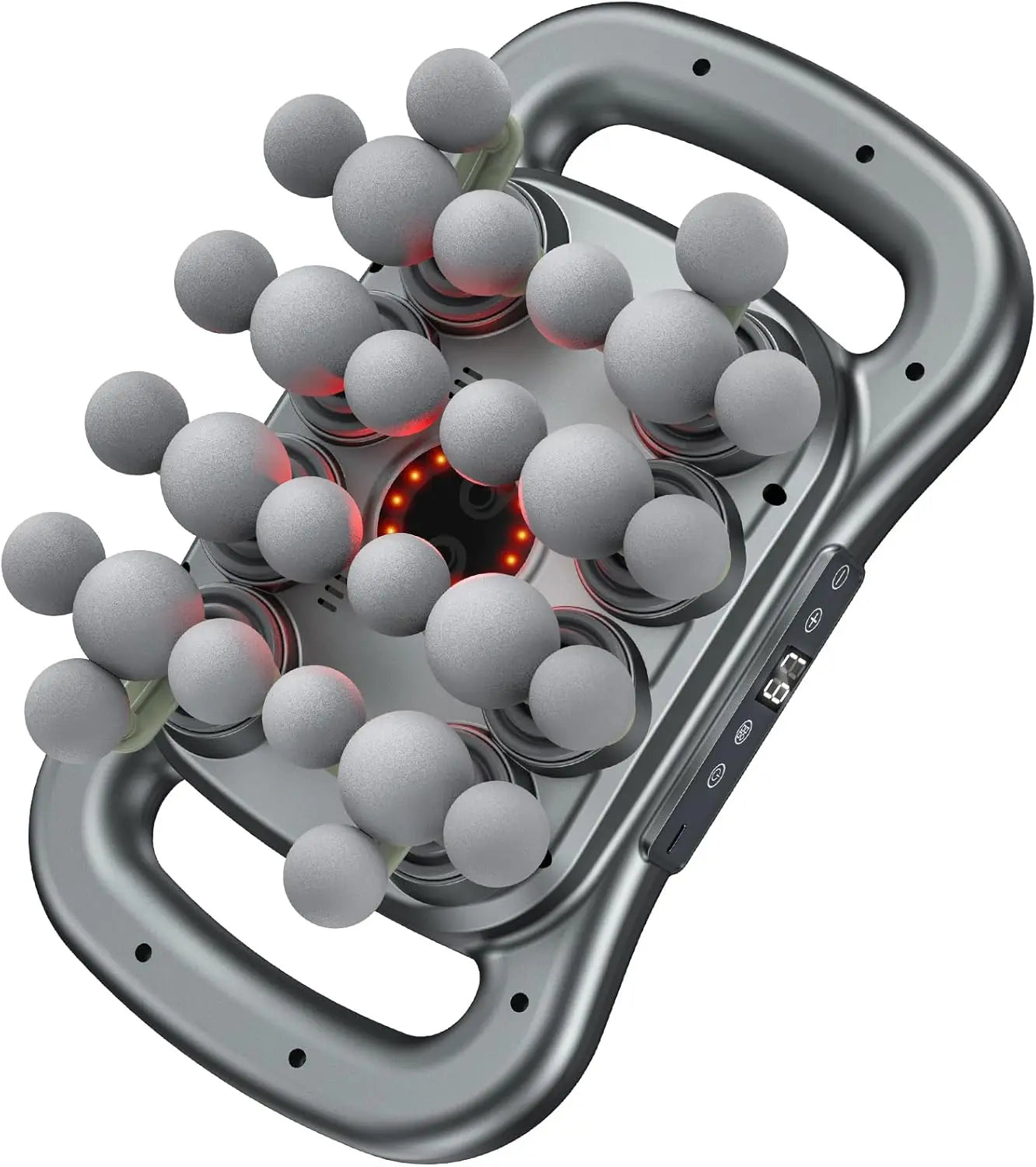 28-Head Deep Tissue Massage Gun, 9 Speeds Electric Percussion Muscle Relief for Athletes Neck Shoulder Pain, Gift for Men Women