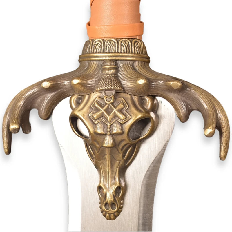 39in Western sword/King's Sword/With a hanging plate/Not sharp/Barbarian Warrior