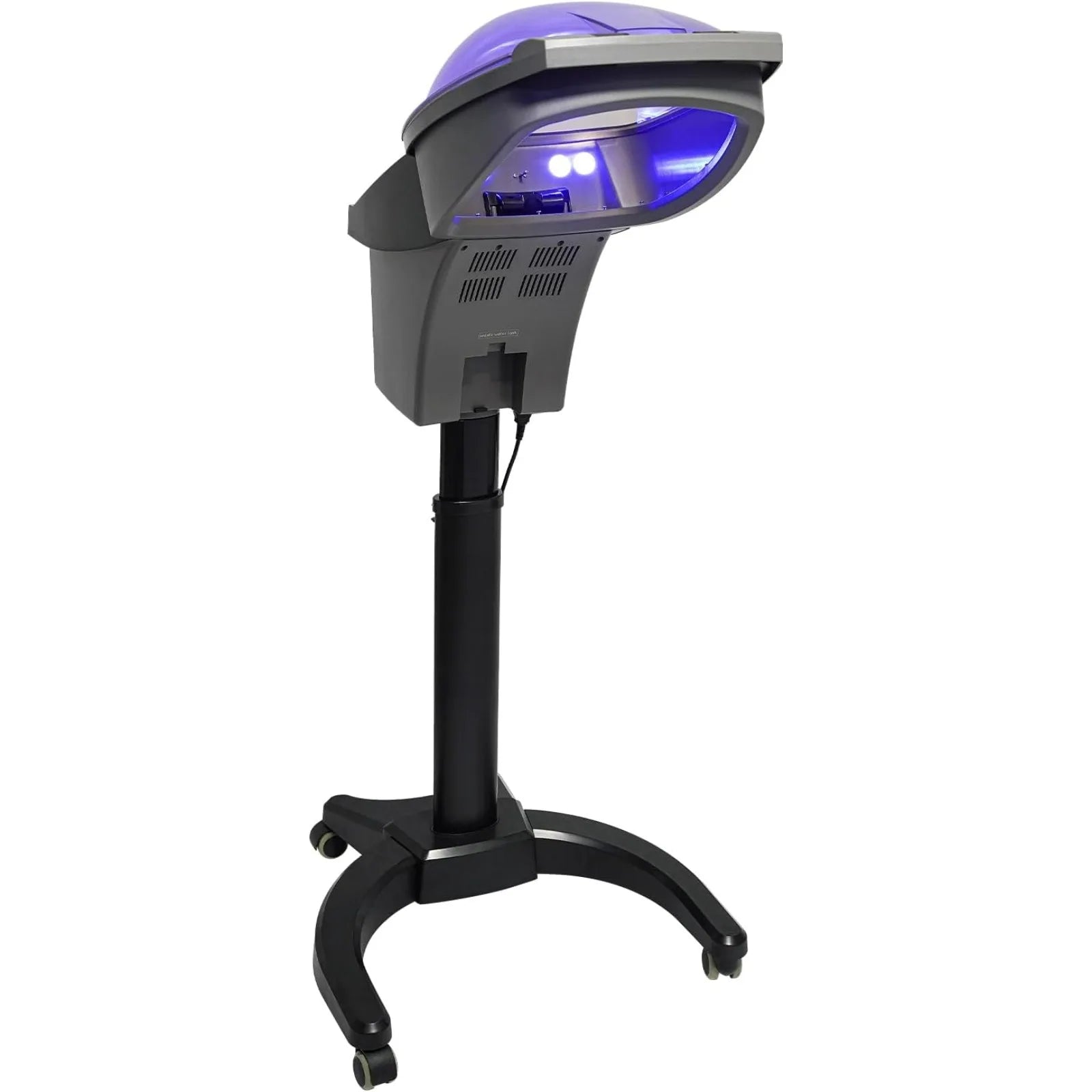 7 Light Standing Hair Steamer, 700W O3 Ozone Micro Mist Hair Hairdressing Color Processor Oil Treatment for Spa and Home