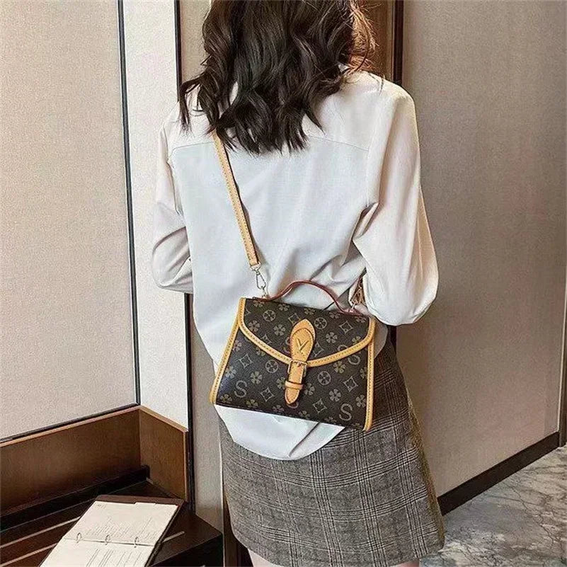 Designer  Handbags Tote Fashion monograms Printing Flowers women luxury Shoulder Bags Purse Leather Messenger Crossbody Bag BL30