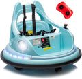 12V Bumper Car for Kids Bumper Car for Toddlers W/Remote Control Electric Ride On Car with LED Lights & 360 Degree Spin