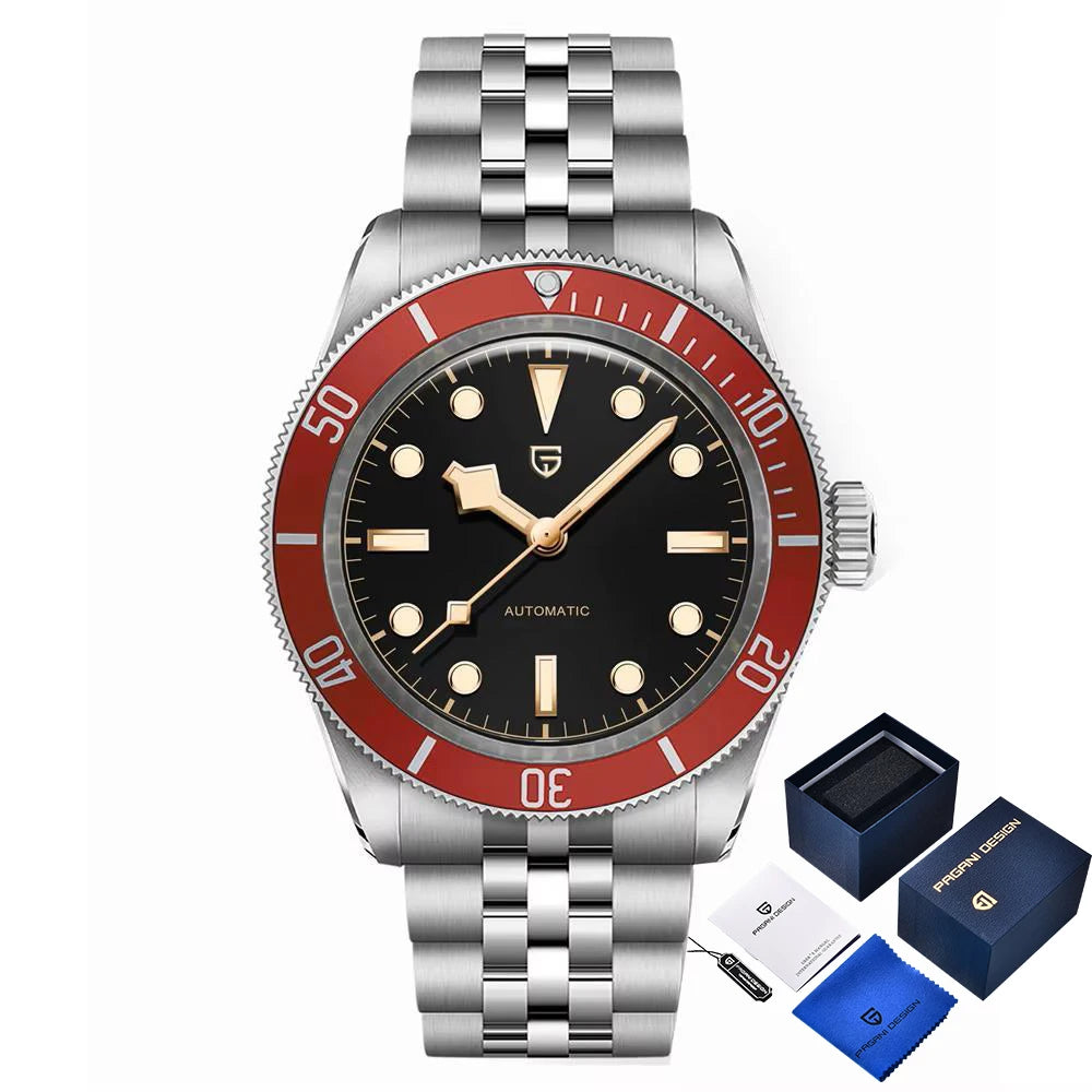2026 New PAGANI DESIGN BB58 Men's Watches Luxury Automatic Watch For Men NH35 Mechanical Watches Waterproof AR Sapphire Luminous
