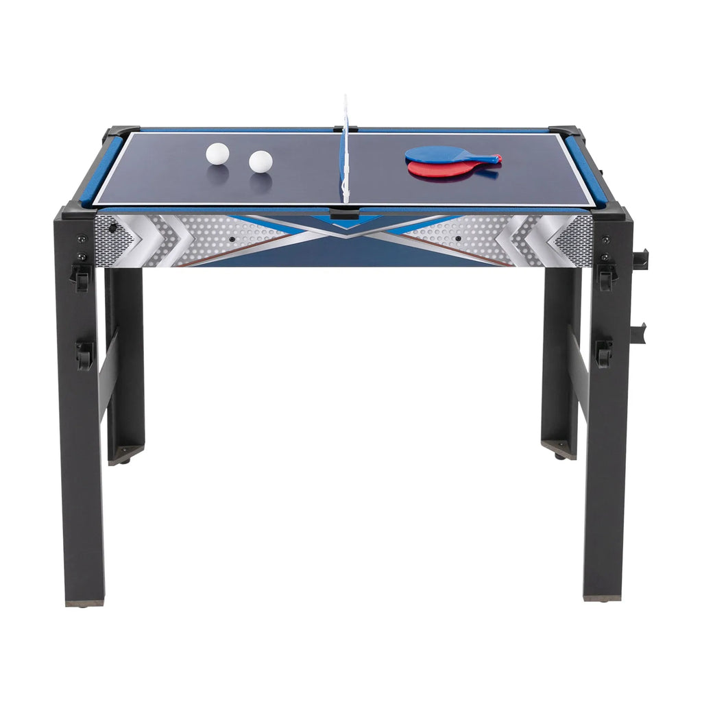 5-in-1 Multi Game Table Mdf Combo Game Table Billiard Basketball Hockey Ping Pong Safety Bow Arrow Casual Table Game