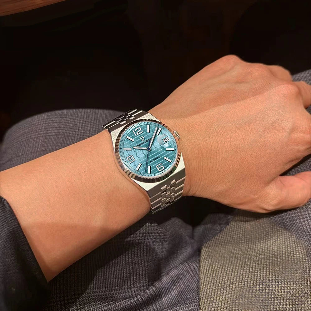 PAGANI DESIGN Sports Stainless Steel Diving Watch Series Luxury Mechanical Automatic Watch Luminous Sapphire Top Brand Watch