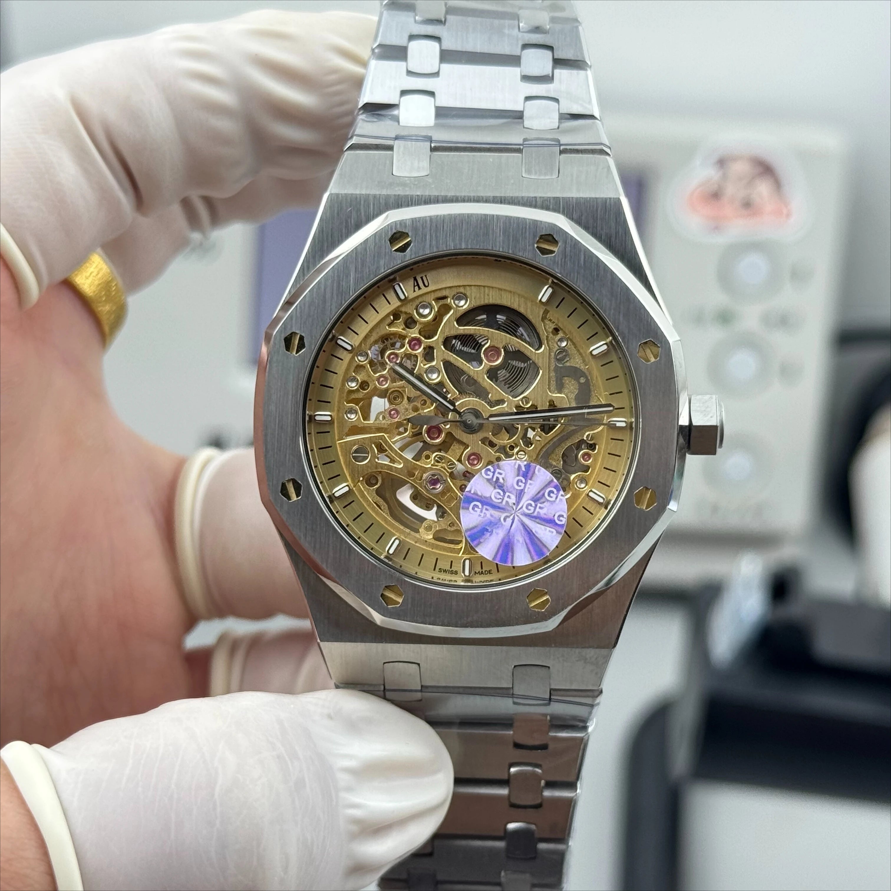 AU Mechanical Watch Suitable for Daily High-end Occasions Girl