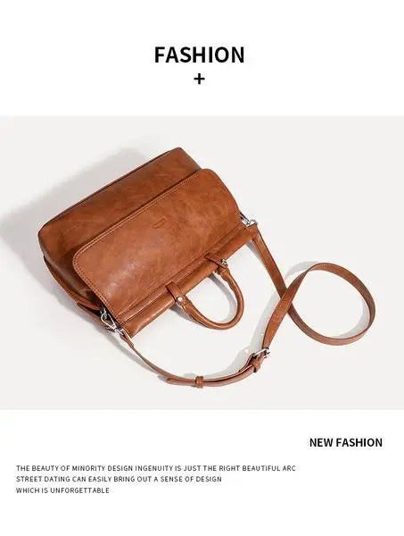 Cross-border bags bags mommy bag female new casual retro handheld Tote Tote bag fashionable versatile single shoulder crossbody