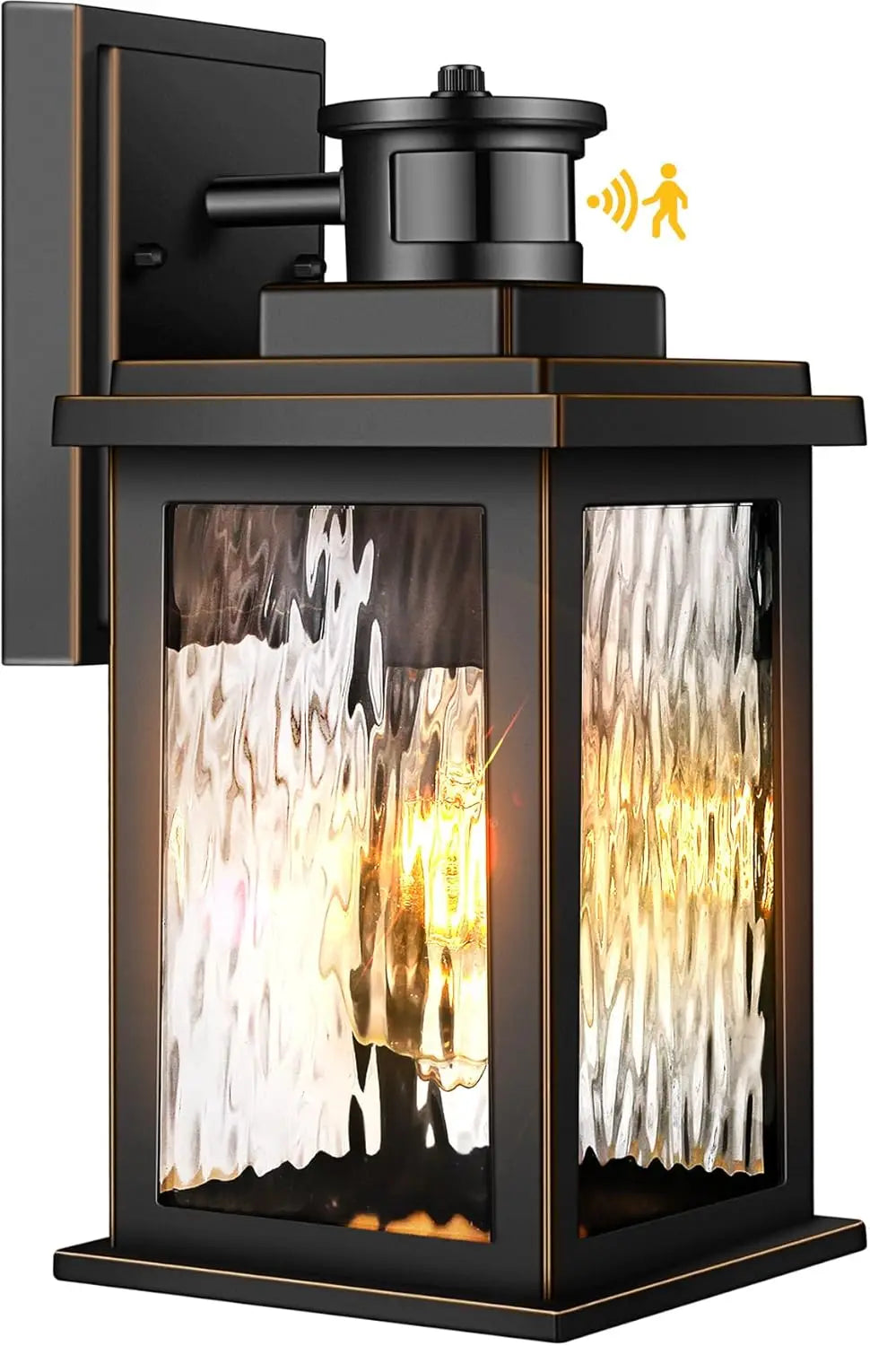 Motion Sensor Outdoor Light Wall Mount, Dusk to Dawn Exterior Light Fixture,100%Rustproof Aluminum Waterproof Outdoor Wall Light