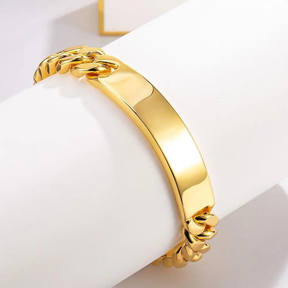 Sterling Silver 925 Miami Cuban Link Bracelet, 12mm Rectangular, Sizes 7-10, Thick Curb Chain Jewelry