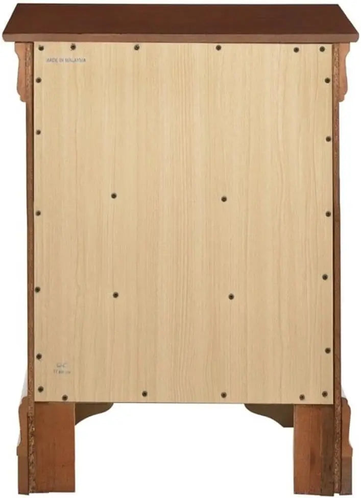 Louis Phillipe 3 Drawer Nightstand in Cherry