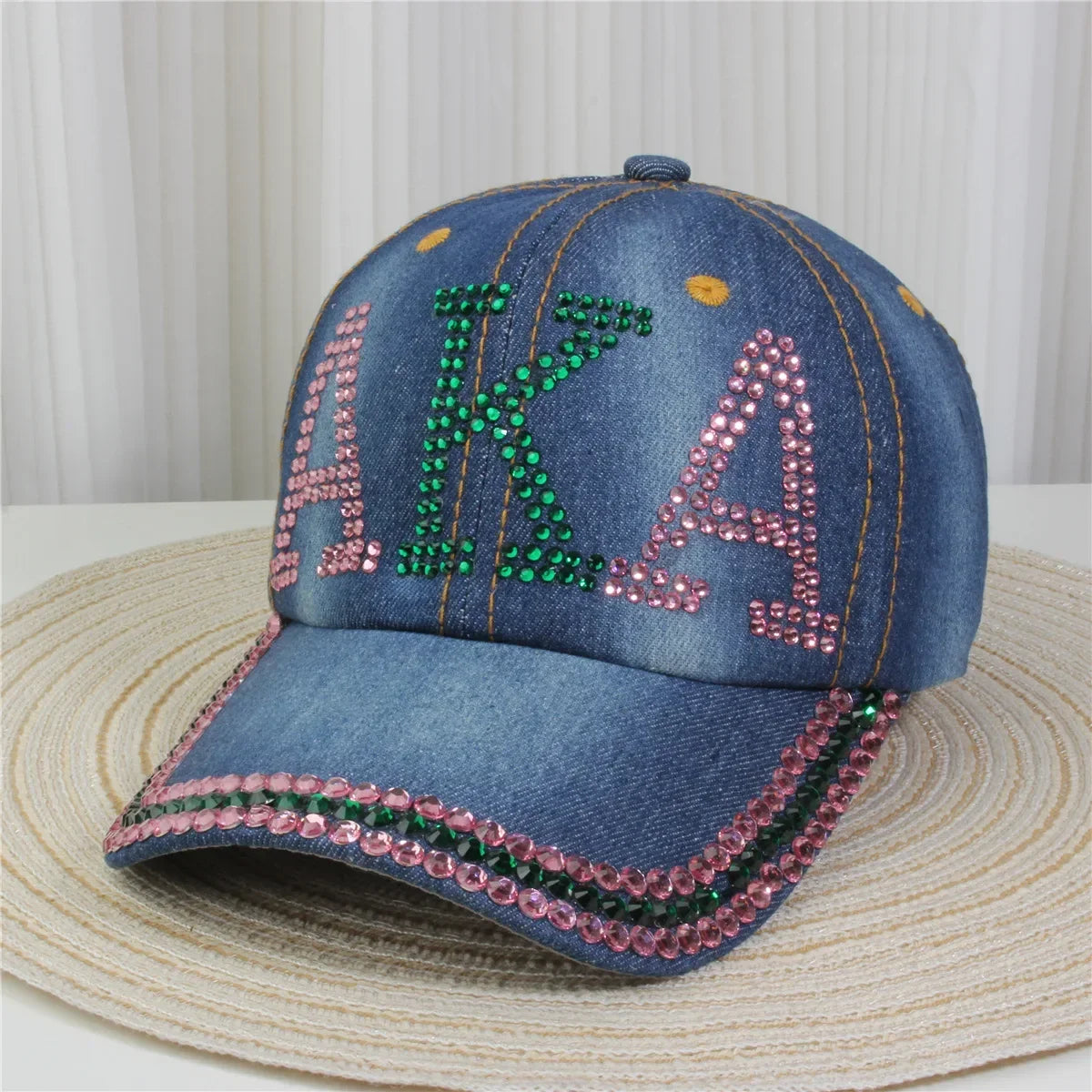 Wholesale Denim Baseball Caps Bling Rhinestone "TAKE ""LOVE" Heart  Snapback Hat A Dozen 12 pieces Mixed order