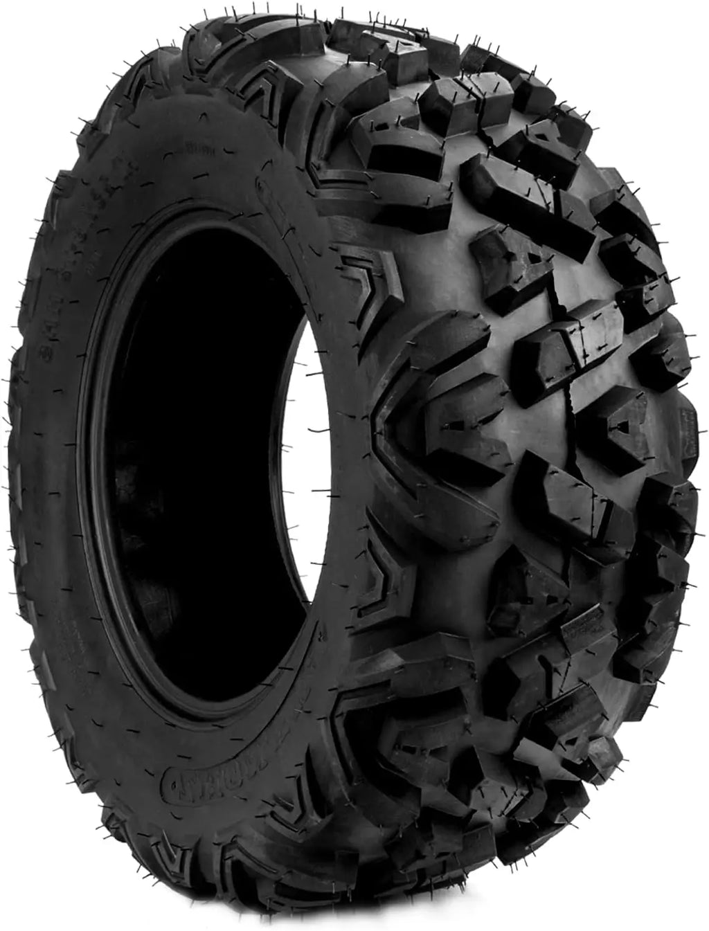 25x8-12 ATV/UTV Tire, 6 Ply, for Go Kart, Racing, Quad, Off-Road Terrain