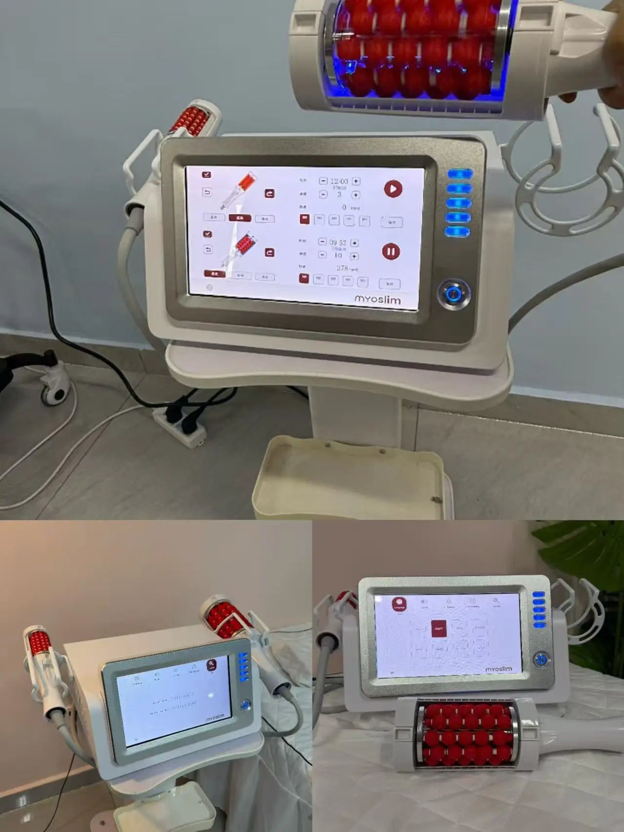 Myolim Slimming massage cellulite Body Facial Treatment 360 Degree Vibration therapy Inner Ball Roller fat removal Machine