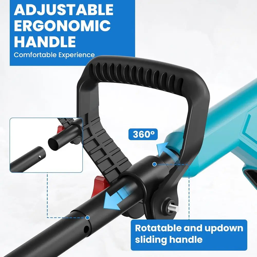 Cordless Snow Shovel, Electric Snow Blower, 26FT Throw Distance, Battery Snow Thrower, Winter Snow Removal Tool for Home, Yard a