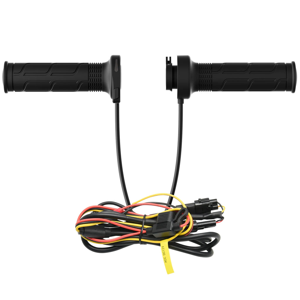 Universal Motorcycle Electric Heating Handle 12V 22mm Hand Heated Grips Adjustable Temperature Motorbike Warmers Hot Handlebar
