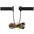 Universal Motorcycle Electric Heating Handle 12V 22mm Hand Heated Grips Adjustable Temperature Motorbike Warmers Hot Handlebar