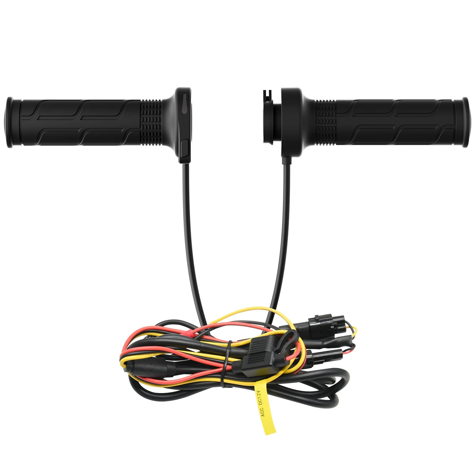 Universal Motorcycle Electric Heating Handle 12V 22mm Hand Heated Grips Adjustable Temperature Motorbike Warmers Hot Handlebar