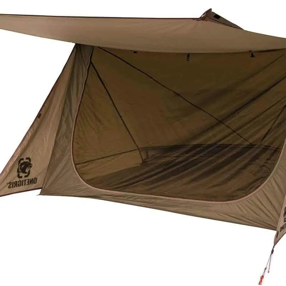 Ultralight Bushcraft Shelter 2.0: Lightweight Camping Tent with Porch for Hiking, Backpacking, and Outdoor Adventures