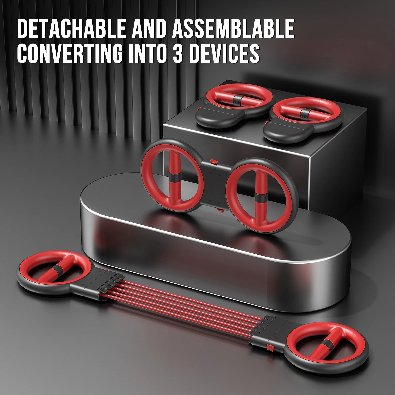 AKLUER 3-in-1 Forearm Strength Trainer - 360° Rotator Burn Machine, Arm Exercise Equipment, Portable Shoulder Strength Training