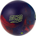Storm Phaze II Bowling Ball for Professional Use Black with High-Performance Reactive Coverstock Optimized for Heavy Oil Condit