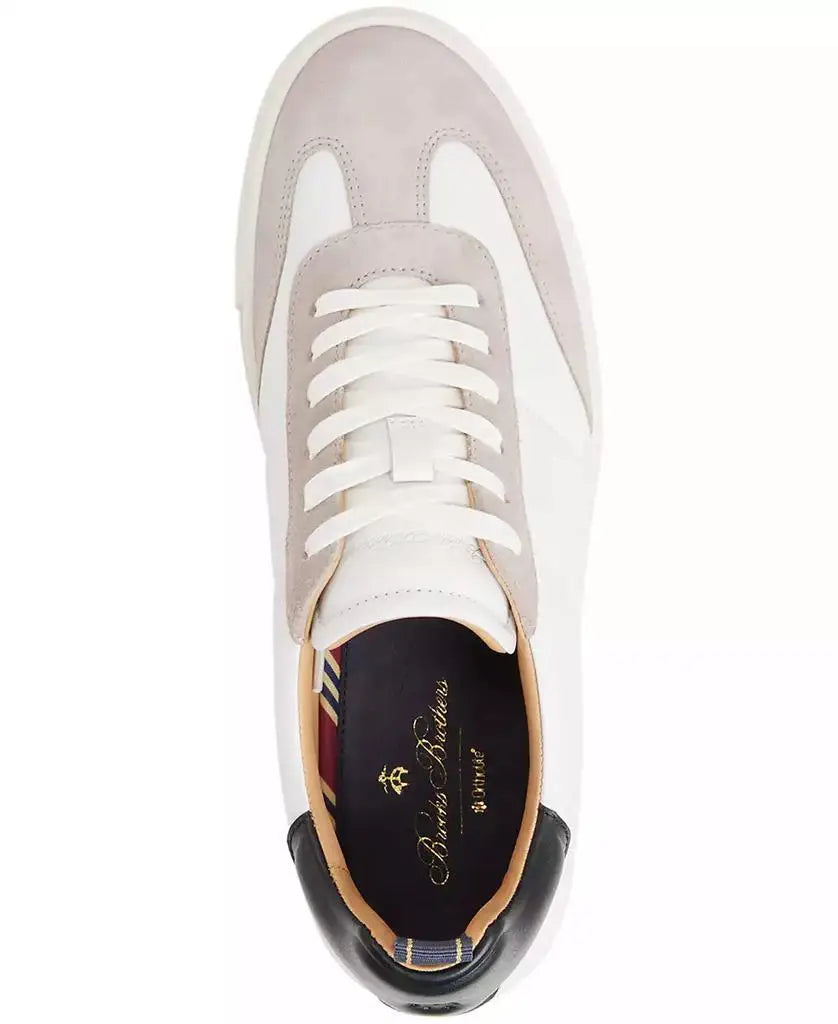 Brooks Brothers | Men's Emmerson Lace Up Court Sneakers