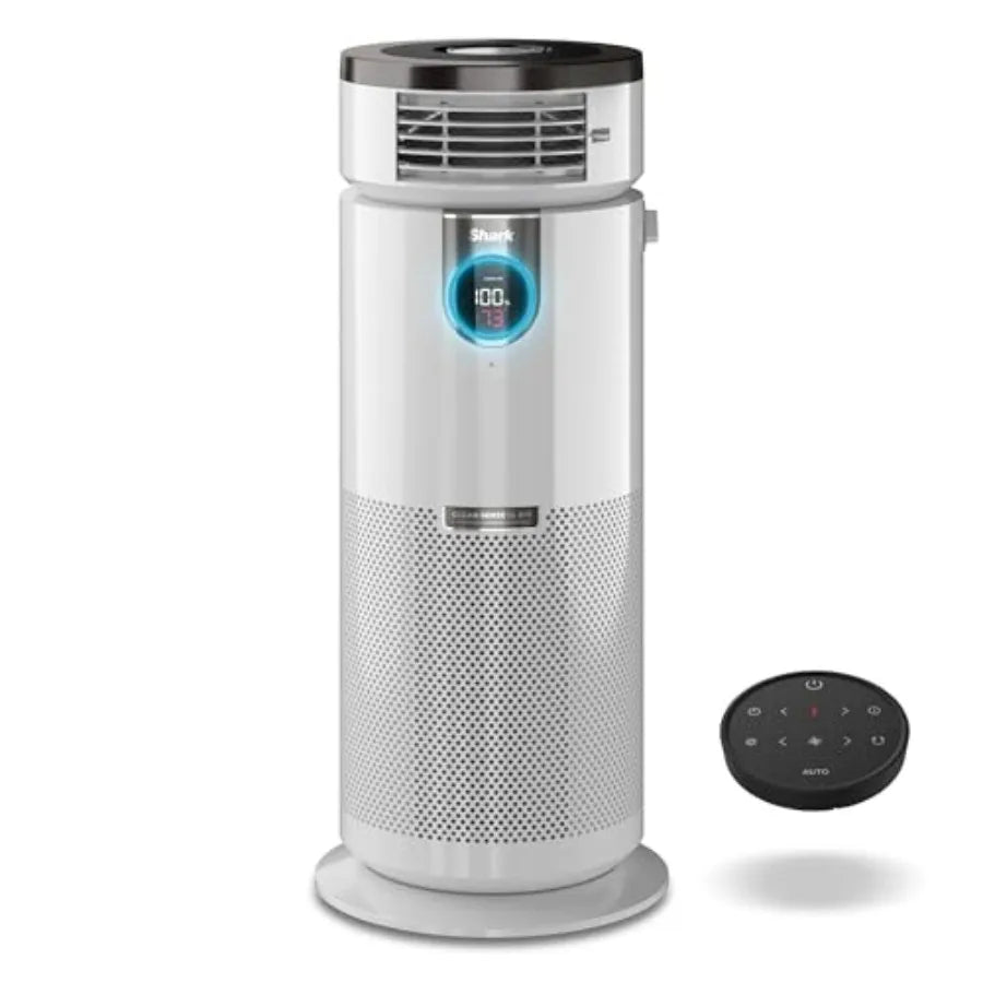 HC502 3-in-1 Clean Sense Air Purifier MAX Heater Fan with HEPA Filter for Large Rooms up to 1000 Sq Ft Ideal for Kitchens and I