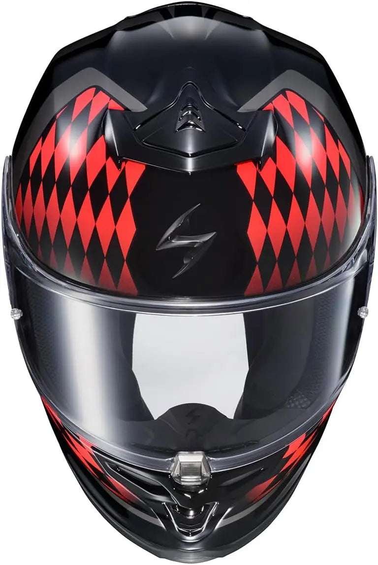 R1 Air Full Face Adult Motorcycle Helmet with Pinlock Ready Shield and Bluetooth Ready Speaker Pockets DOT ECE FC Bayern Munchin