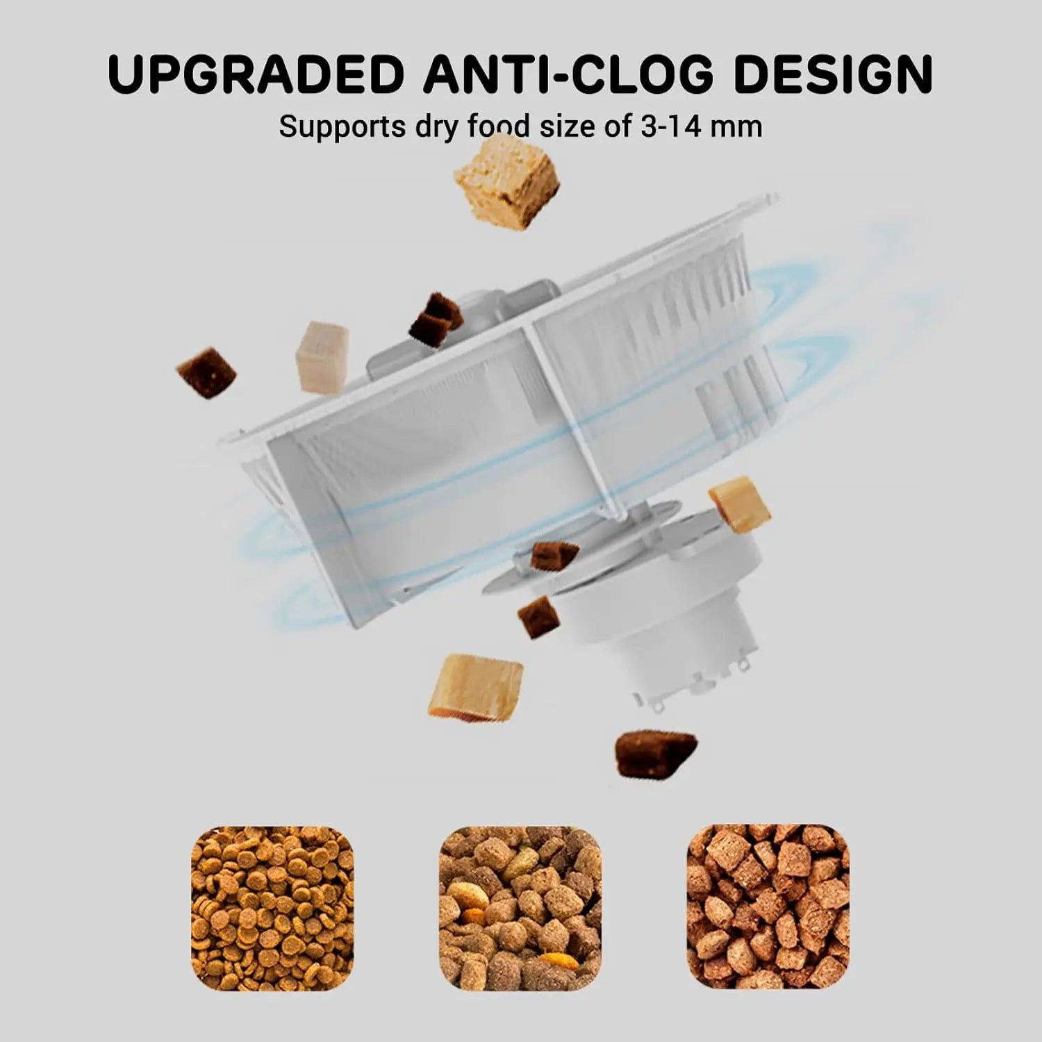 Automatic Pet Feeder & Waterer 2-in-1 Set, 300oz Large Capacity for 2 Weeks, WiFi Controlled for Working Parents