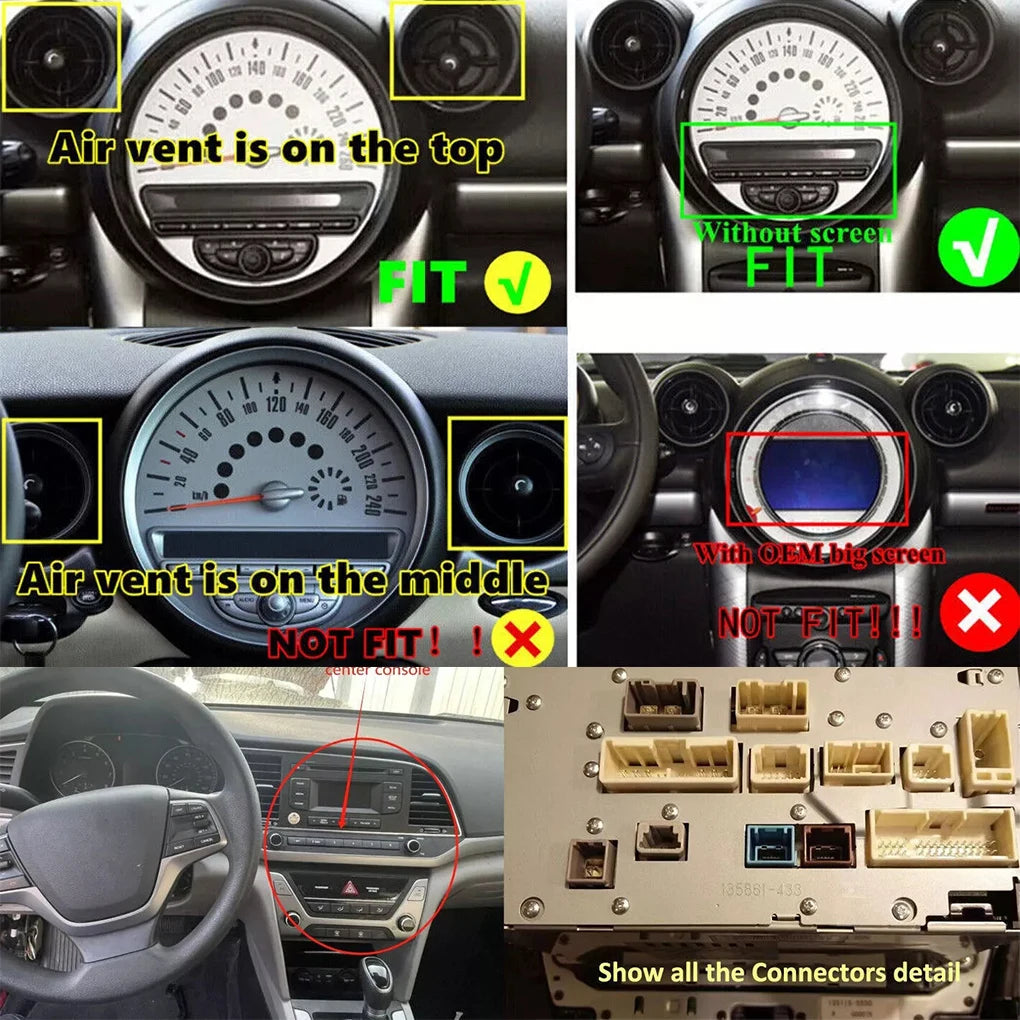 Bluetooth Car Radio With Sat Nav Control And Touchscreen Display Steering Wheel Control 1+32G