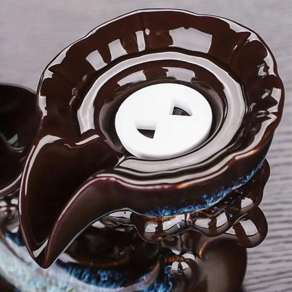 Exquisite Ceic Tea Set Portable Stone Grinding Semi-Automatic Porcelain Teaware Tea Inuser Strainer Tea Cup-9 PCS