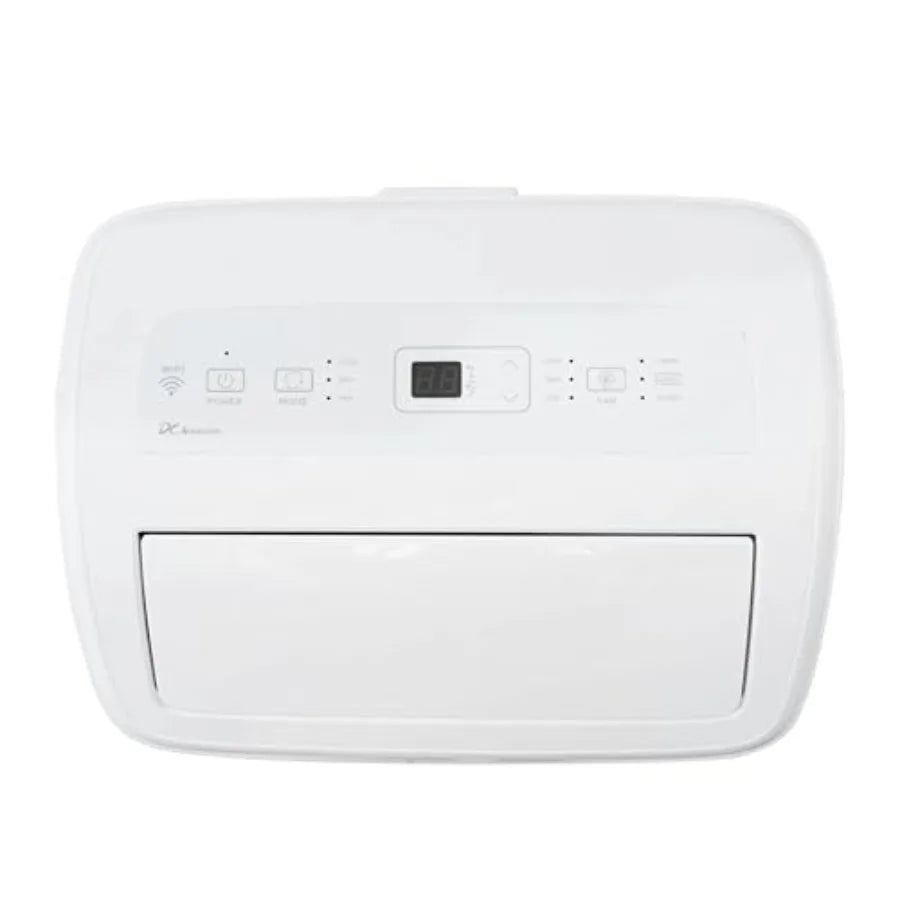 8000 BTU Portable Air Conditioner with Dual Hose and Inverter Technology for Efficient Cooling in Small to Medium Rooms up to 3