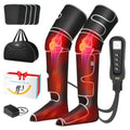 ALLJOY Leg Massager for Circulation and Pain Relief: Ideal for Daily Use at Home or Office Features Heat Therapy and Adjustable