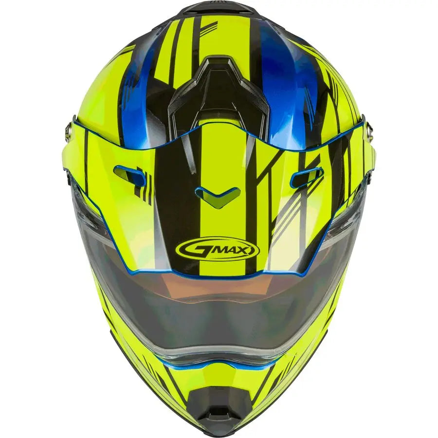 G2211046 Helmets, Blue HiVis Black, Large