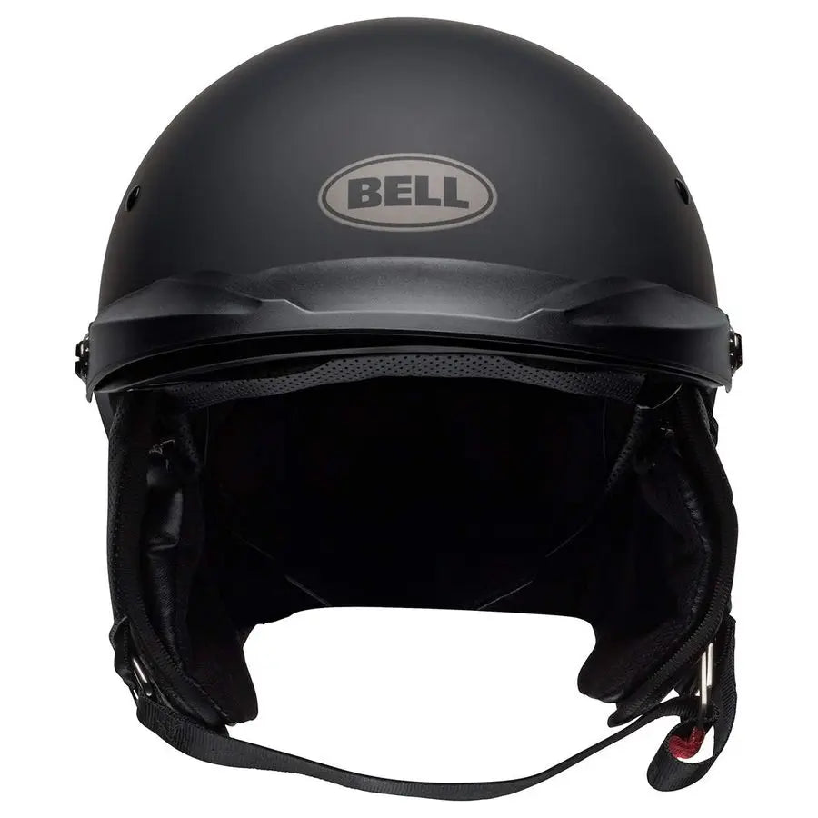 Pit Boss OpenFace Motorcycle Helmet Solid Matte Black, XLarge XXLarge