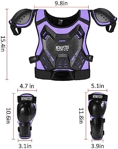 Safe Kids Dirt Bike Cover with Pads & Armor Vest for Protection  

Optimized SEO: kids dirt bike safety gear, protective cover,