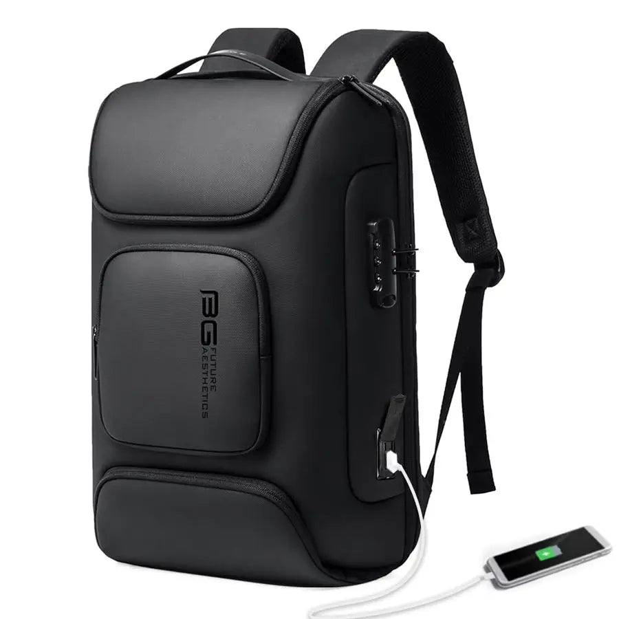 Business Backpack,Laptop Backpack with USB Charging Port, Slim Business Backpacks Fit for 15.6 INCH,Men Traveling Backpackfor Me