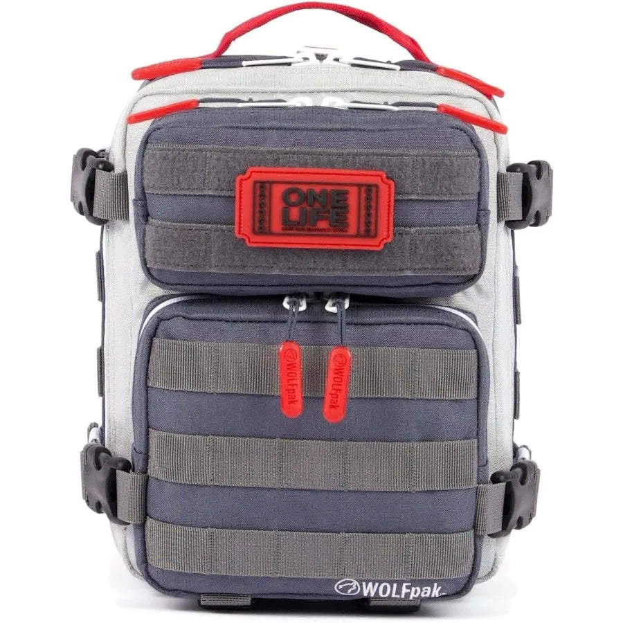 WOLFpak 9L Mini Tactical Backpack for Men and Women Compact Small Everyday Carry Bag for Gym School Travel Durable Water-Resist