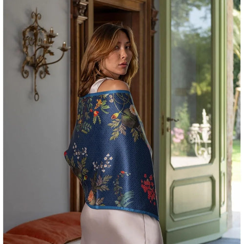 100% Silk Long Scarves for Women - Italian Crafted, Fashionable & Elegant