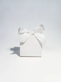 Custom Mini Gift Box with Gold Ribbon - Perfect for Candy, Chocolate, Favors - Personalized Party Box for Weddings, Birthdays,
