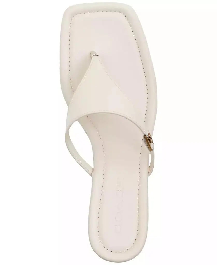 COACH | Women's Heritage Hardware Thong Sandals