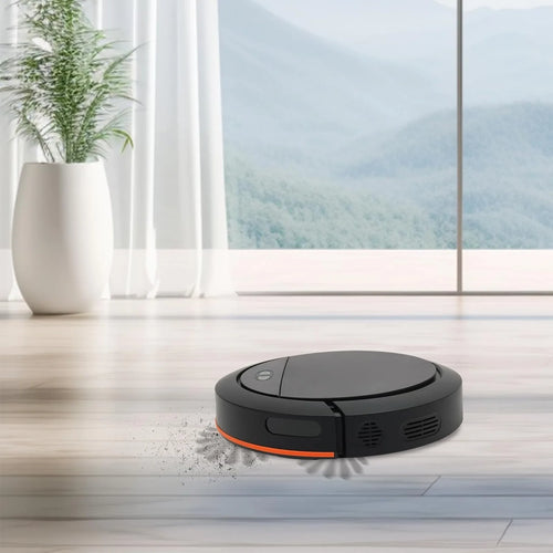 1500mAh 3-in-1 Robot Vacuum Cleaner (Sweep/Mop/Vacuum) - 2700Pa Suction, 120 Mins Run, Self-Charging, APP/Push Control