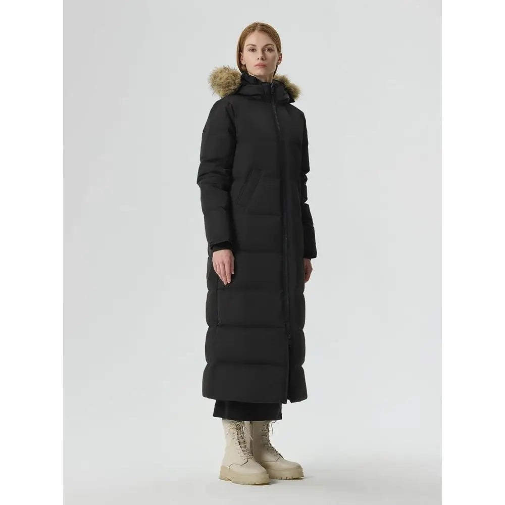 Women's Waukee Long Down Coat Parka Jacket | 750+ Fill Power | Full-Length