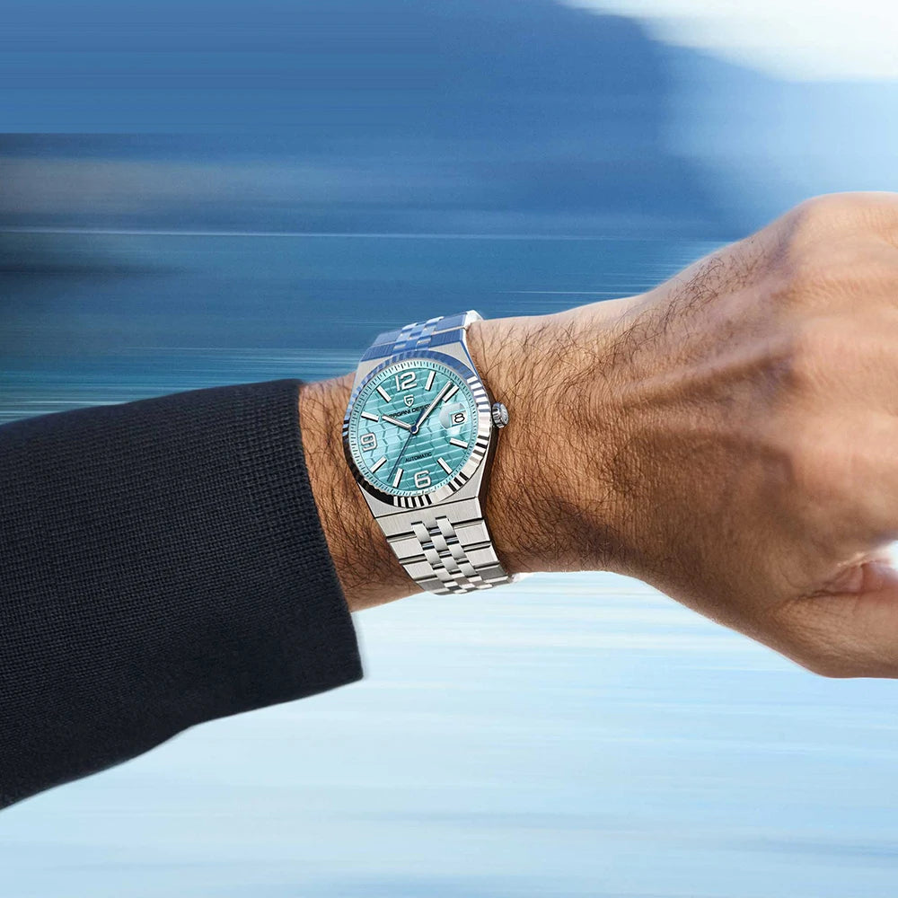 PAGANI DESIGN Sports Stainless Steel Diving Watch Series Luxury Mechanical Automatic Watch Luminous Sapphire Top Brand Watch