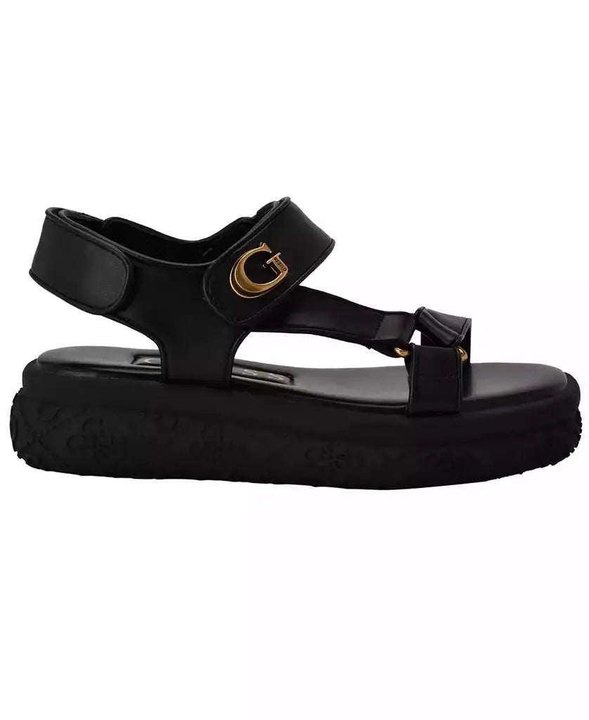 GUESS | Women's Lanara Quattro G Sport Platform Sandals